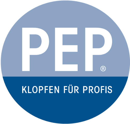 PEP Logo – Klopfen für Profis PEP Logo - Klopfen für Profis