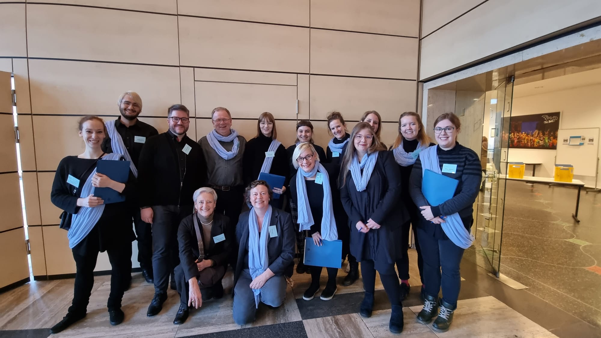 Team auf einem Seminar Team auf einem Seminar